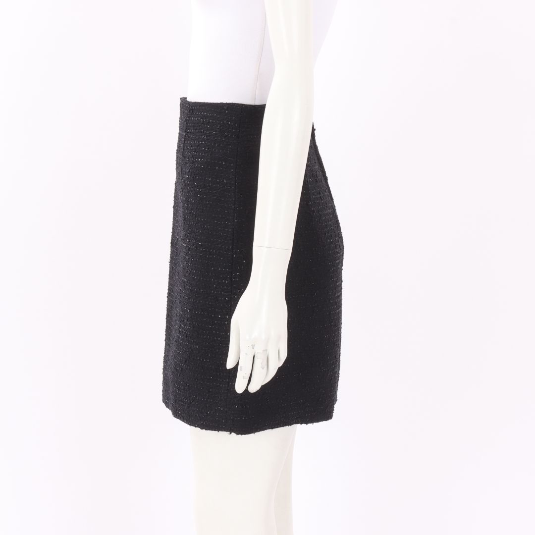 Scanlan Theodore Tailored Sequin Mini Skirt Size 6