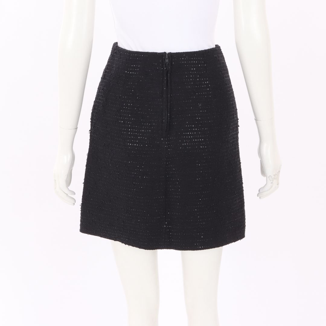 Scanlan Theodore Tailored Sequin Mini Skirt Size 6
