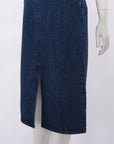 Scanlan Theodore Denim Midi Skirt Size 6