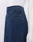 Scanlan Theodore Denim Midi Skirt Size 6