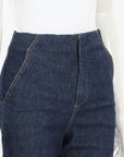Scanlan Theodore Denim Cropped Jeans Size 6