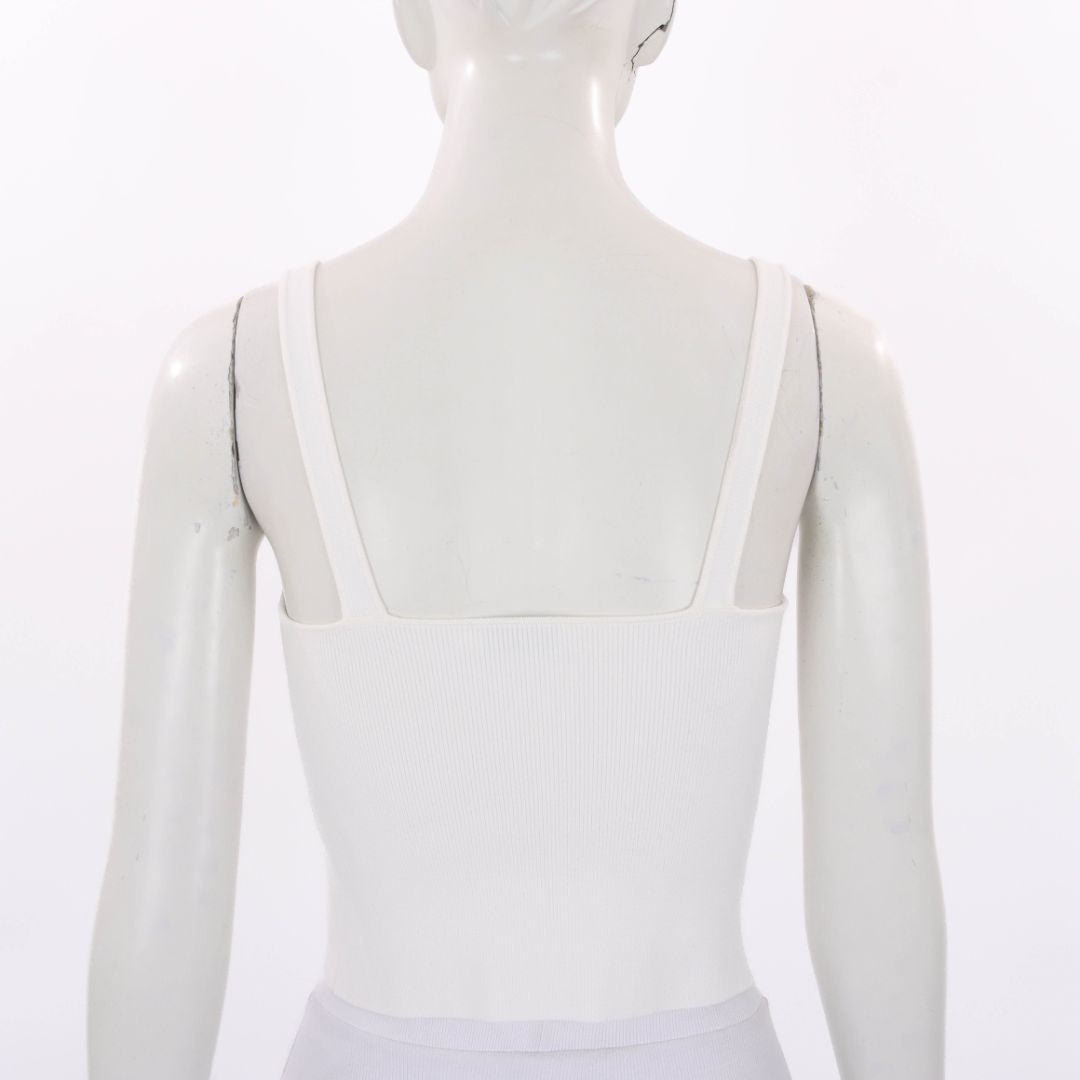 Scanlan Theodore Square Neck Crepe Knit Camisole Size XS