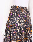 Husk Silk Floral Skirt Size 12