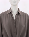 Scanlan Theodore Silk Tie Front Top and Wide Leg Pant Set Size 6