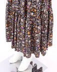 Husk Silk Floral Skirt Size 12