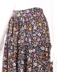 Husk Silk Floral Skirt Size 12