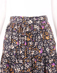 Husk Silk Floral Skirt Size 12