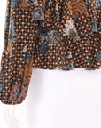 Ulla Johnson 'Amina' Silk Blouse Size US 8 | AU 12