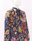 Rixo London Moss Silk Woodstock Blouse Size 10