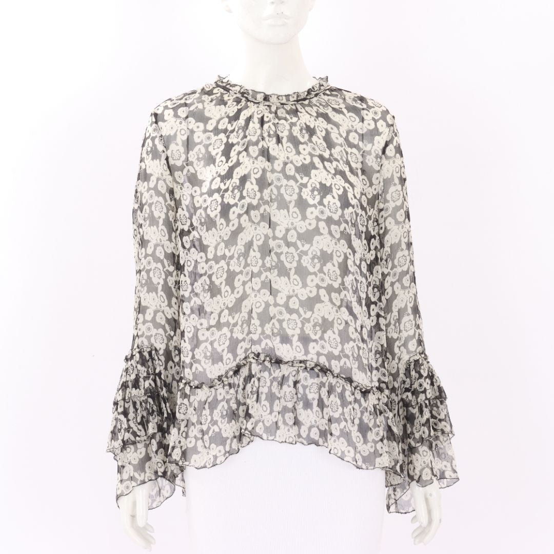 Lee Mathews Silk Top Size 1