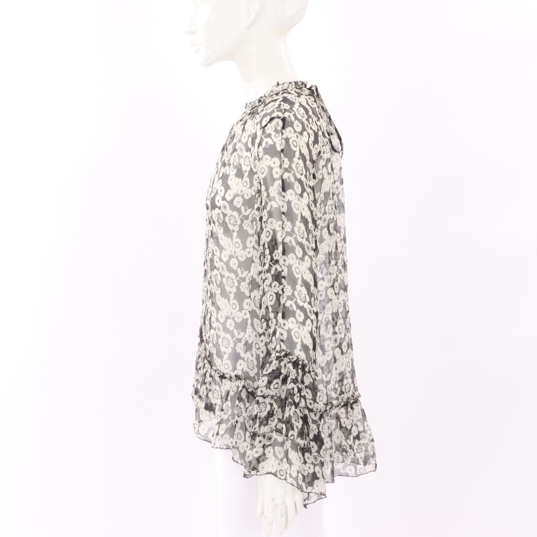 Lee Mathews Silk Top Size 1