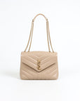 Saint Laurent 'Loulou' Small Leather Shoulder Bag