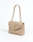 Saint Laurent 'Loulou' Small Leather Shoulder Bag