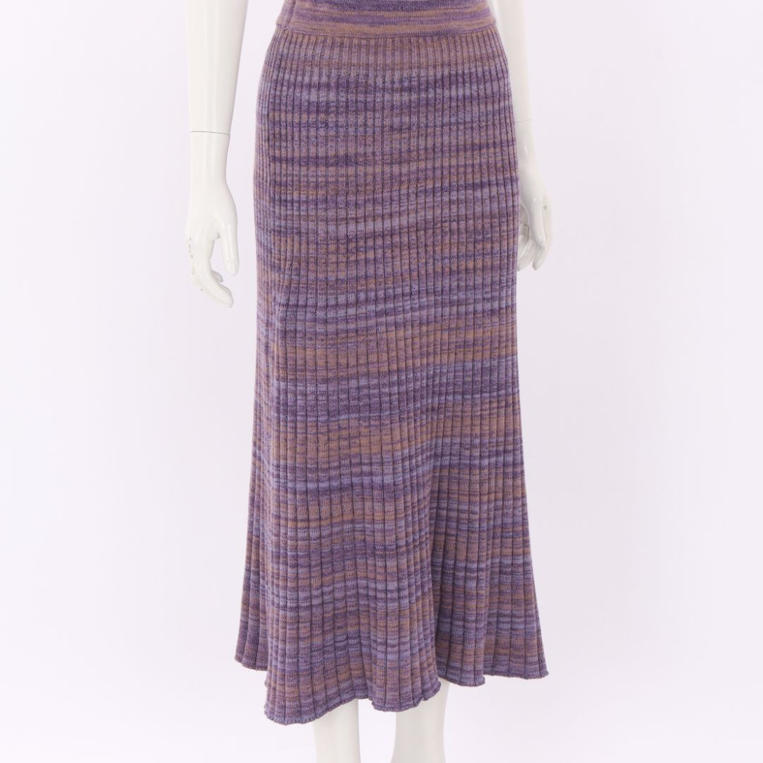 Sessun Oyama Wool Knit Skirt Size M