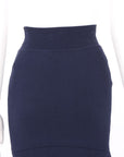 Scanlan Theodore Crepe Knit Skirt Size Small