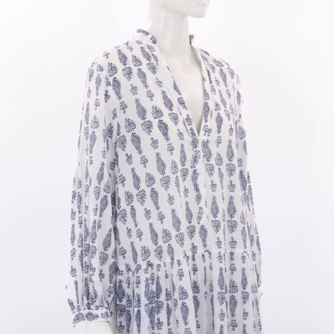 Scanlan Theodore Cotton Maxi Dress Size 10