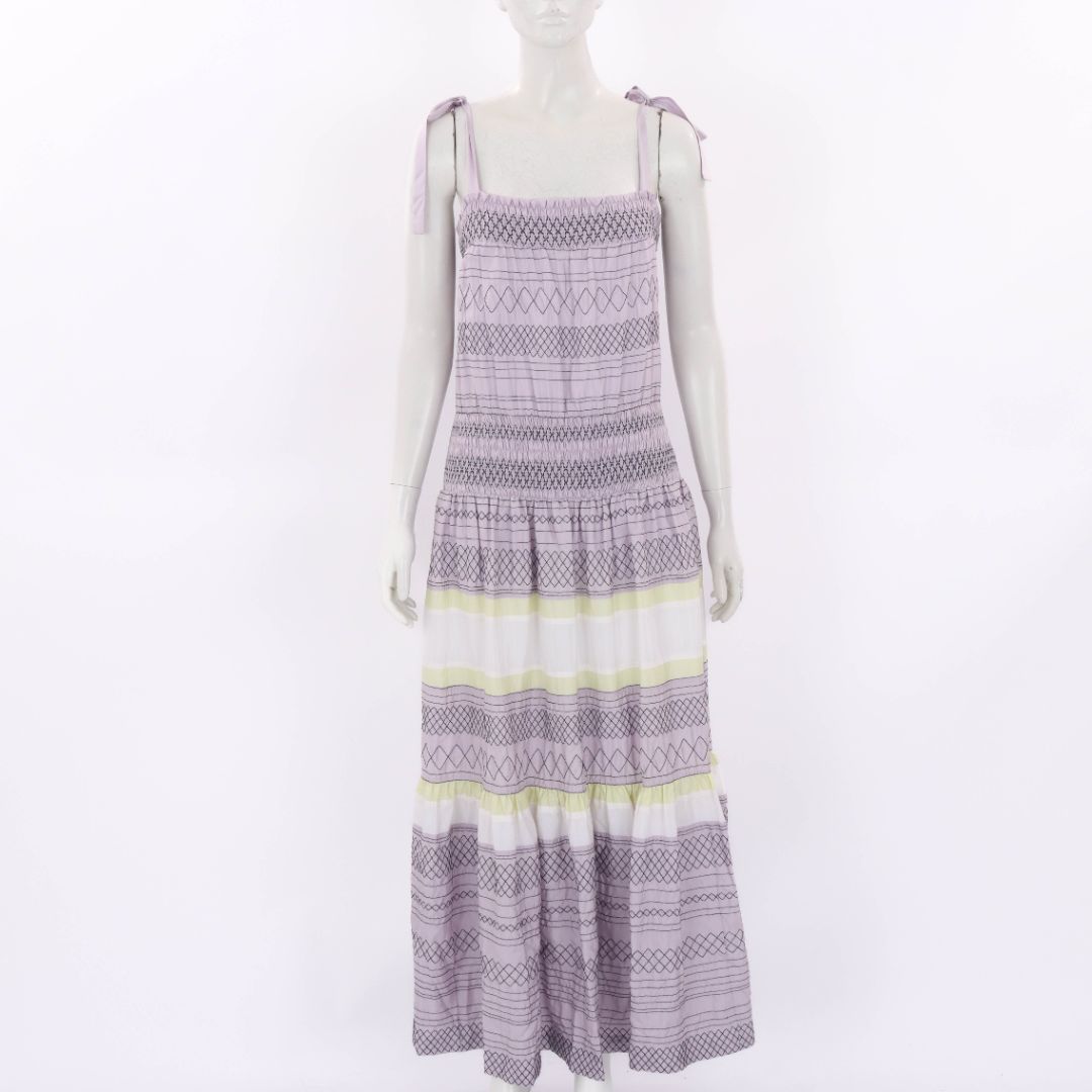 Tory Burch Tiered Maxi Dress Size S