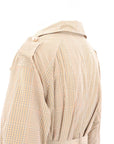 Scanlan Theodore Checked Light Trench Coat Size Small