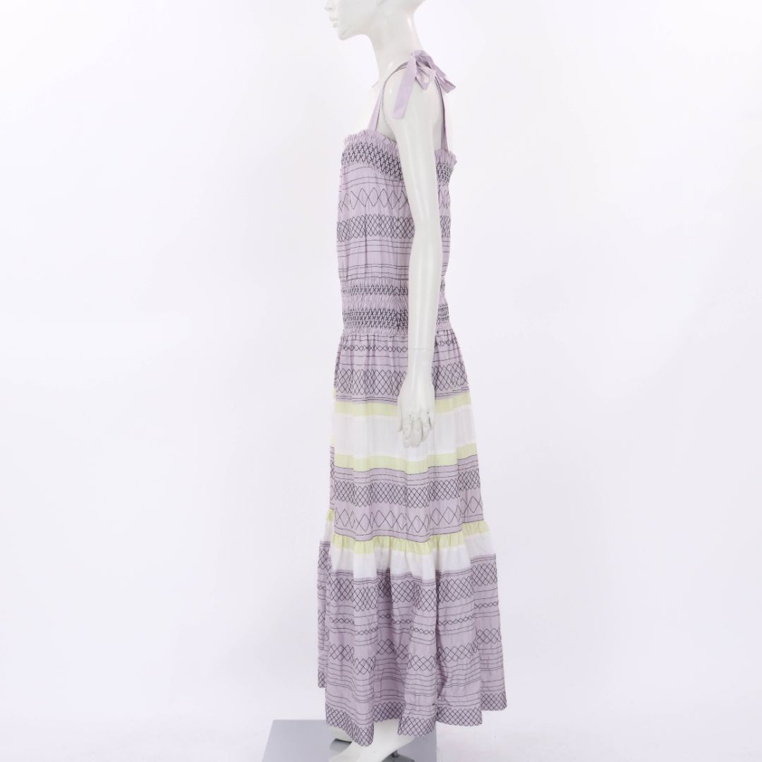 Tory Burch Tiered Maxi Dress Size S