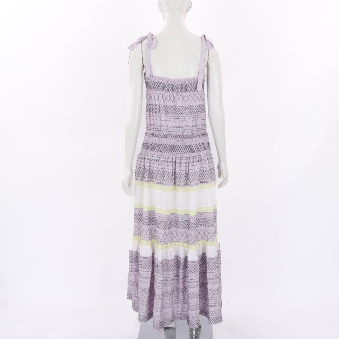 Tory Burch Tiered Maxi Dress Size S
