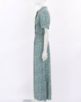 Loretta Caponi Floral Midi Dress Size Medium