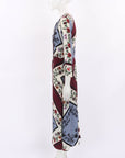 Sandro Printed Silk Dress Size 3