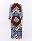 Sandro Printed Silk Dress Size 3