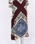 Sandro Printed Silk Dress Size 3