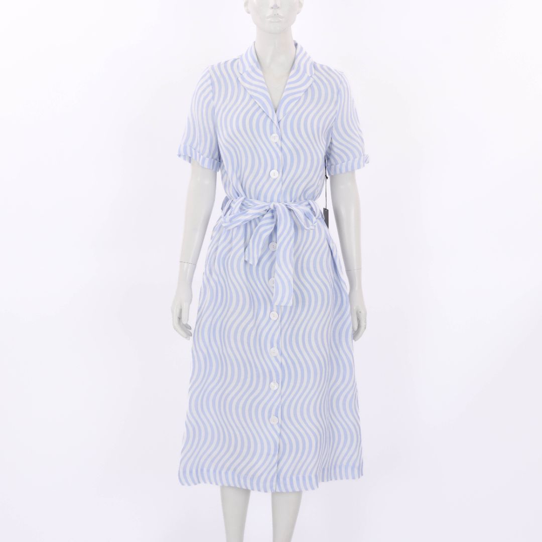 Ephemera Safari Linen Dress Size 40 | AU 12