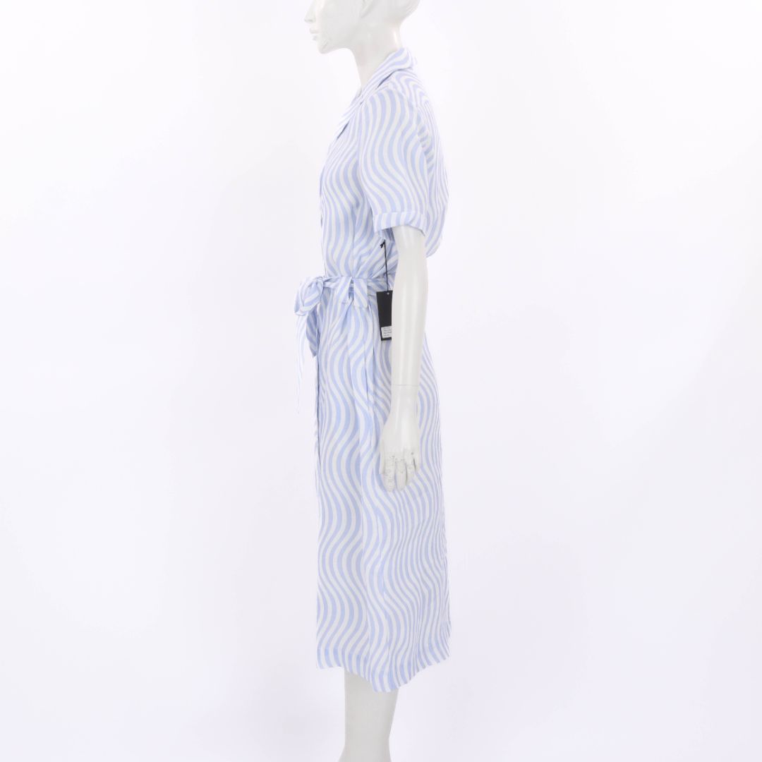 Ephemera Safari Linen Dress Size 40 | AU 12