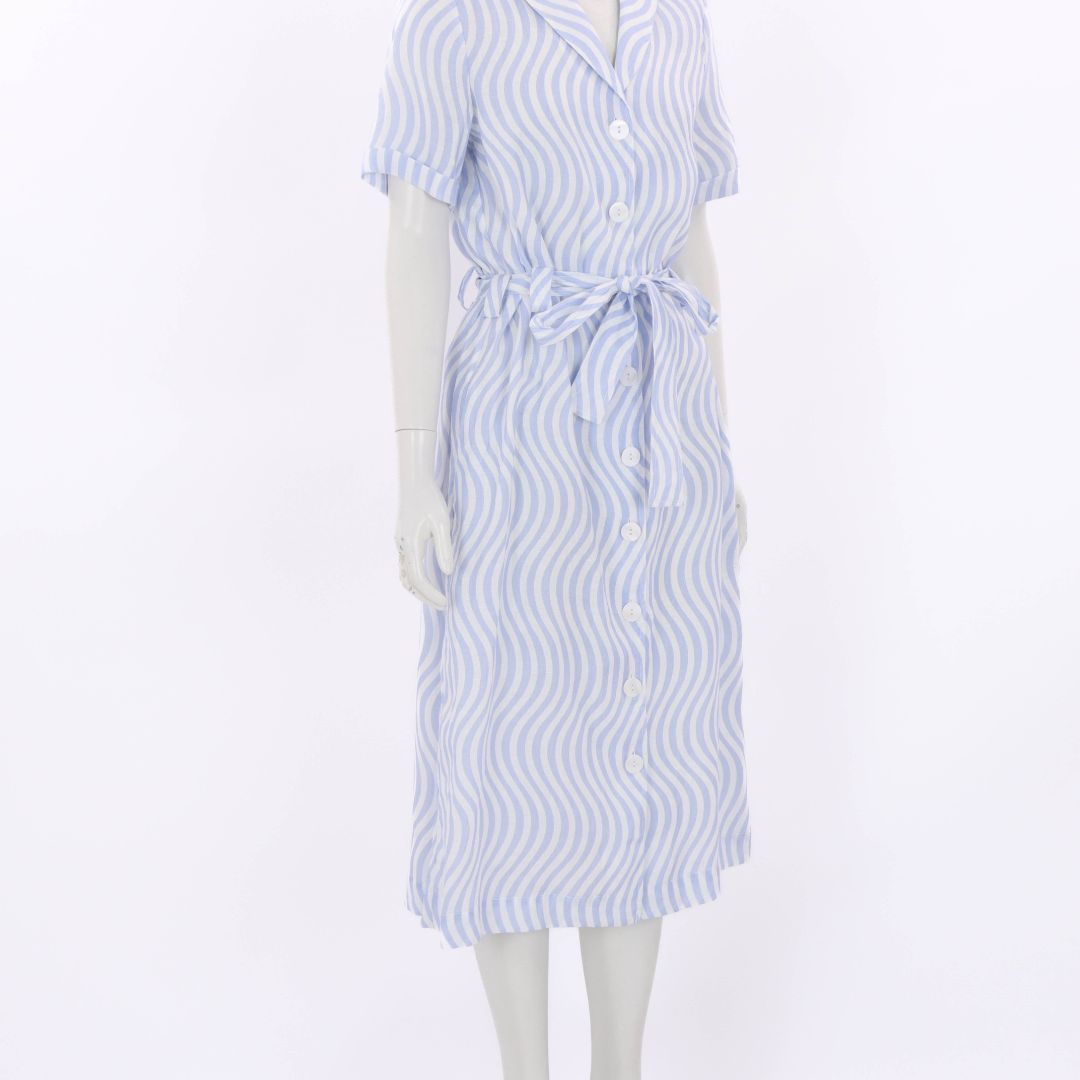 Ephemera Safari Linen Dress Size 40 | AU 12