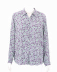 Anna Thomas Silk Floral Shirt Size 10