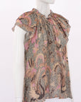 Ulla Johnson Ida Lurex Top Size US 8 | AU 12