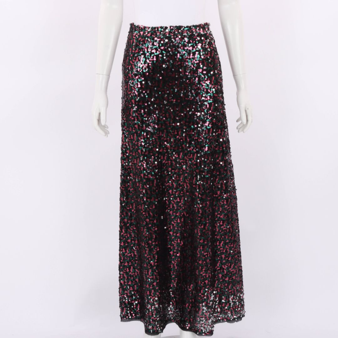 Antik Batik Sequin Lazer Skirt Size 40 | AU 12