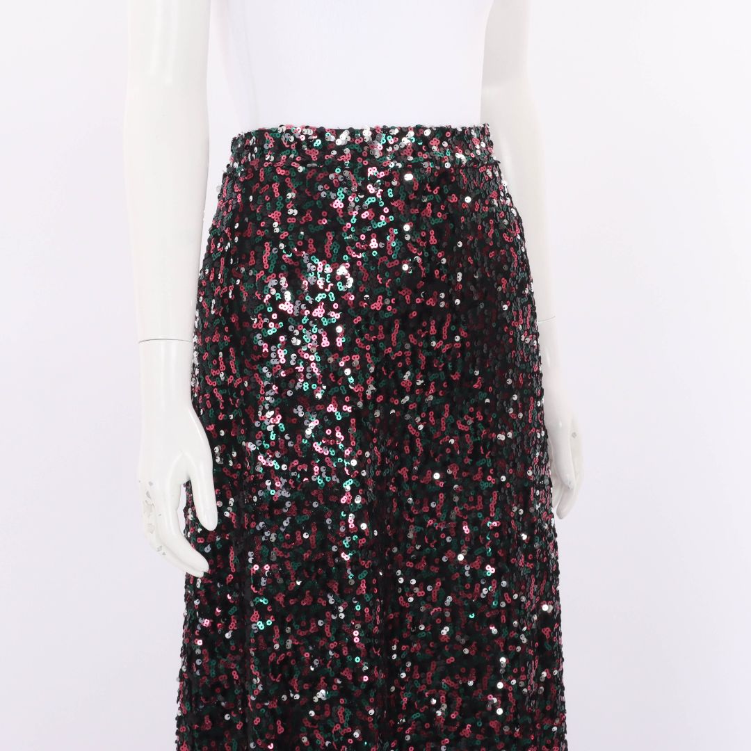 Antik Batik Sequin Lazer Skirt Size 40 | AU 12