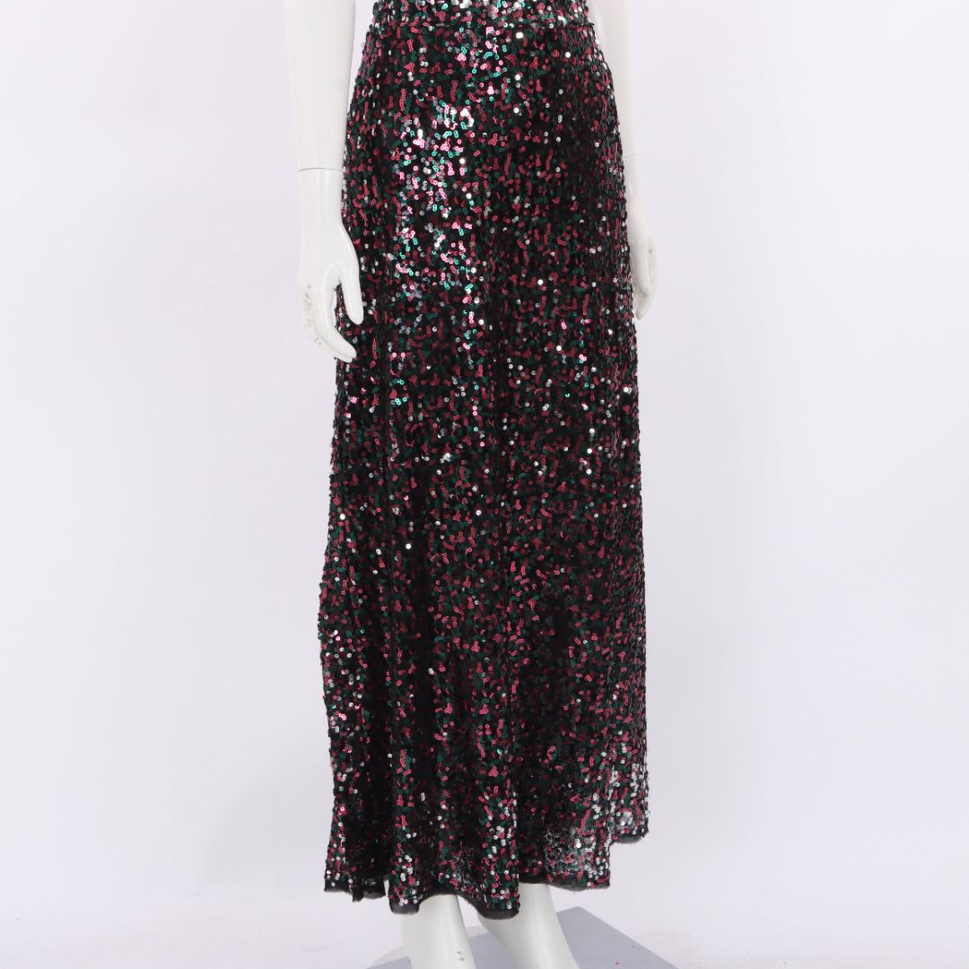 Antik Batik Sequin Lazer Skirt Size 40 | AU 12
