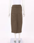 Tod's Wool Midi Skirt Size IT 38 | AU 6
