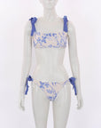Zimmermann 'Verity' Tie Bandeau Bikini Set Size 2