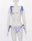 Zimmermann 'Verity' Tie Bandeau Bikini Set Size 2