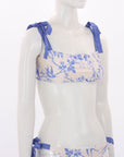 Zimmermann 'Verity' Tie Bandeau Bikini Set Size 2