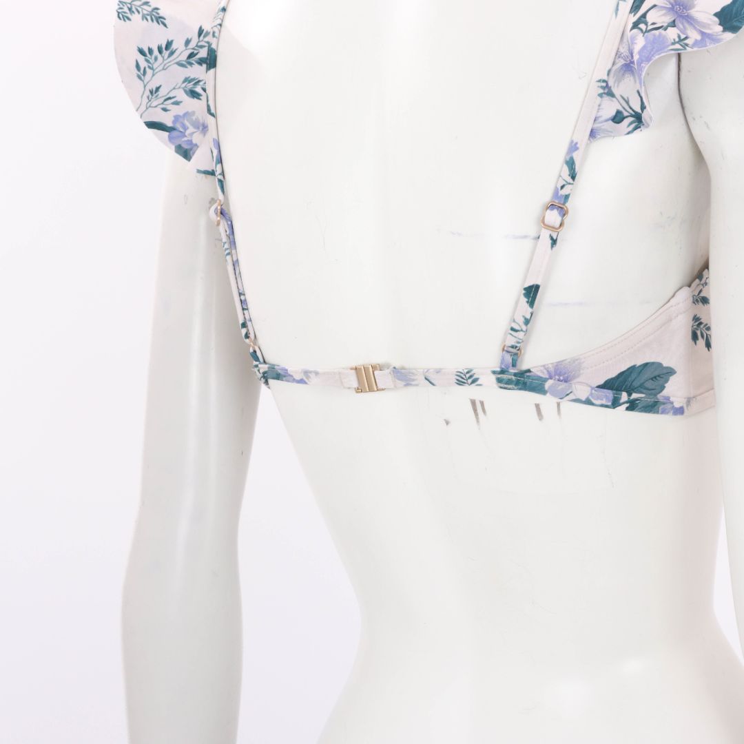 Zimmermann 'Cassia' Waterfall Frill Bikini Set Size 2