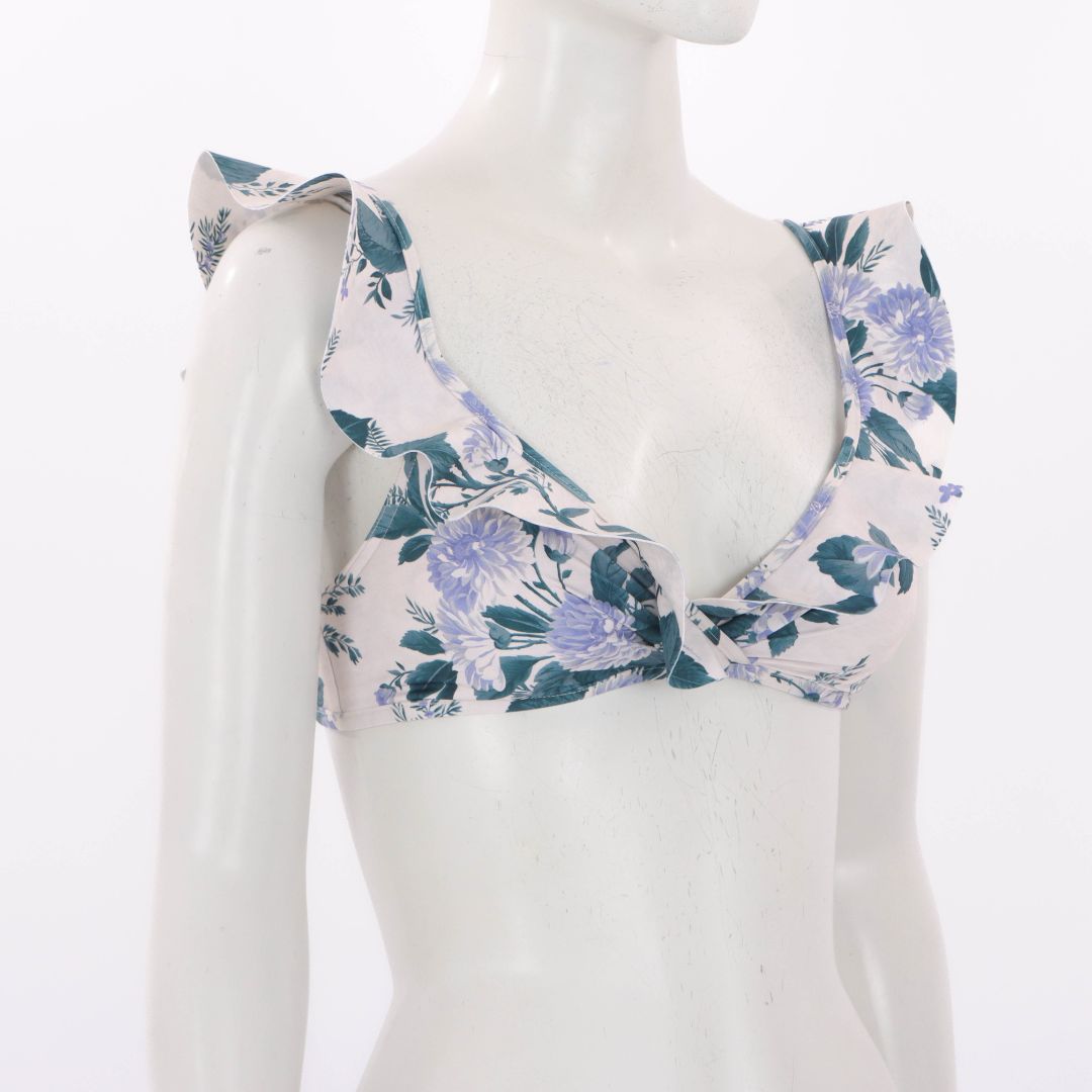 Zimmermann 'Cassia' Waterfall Frill Bikini Set Size 2