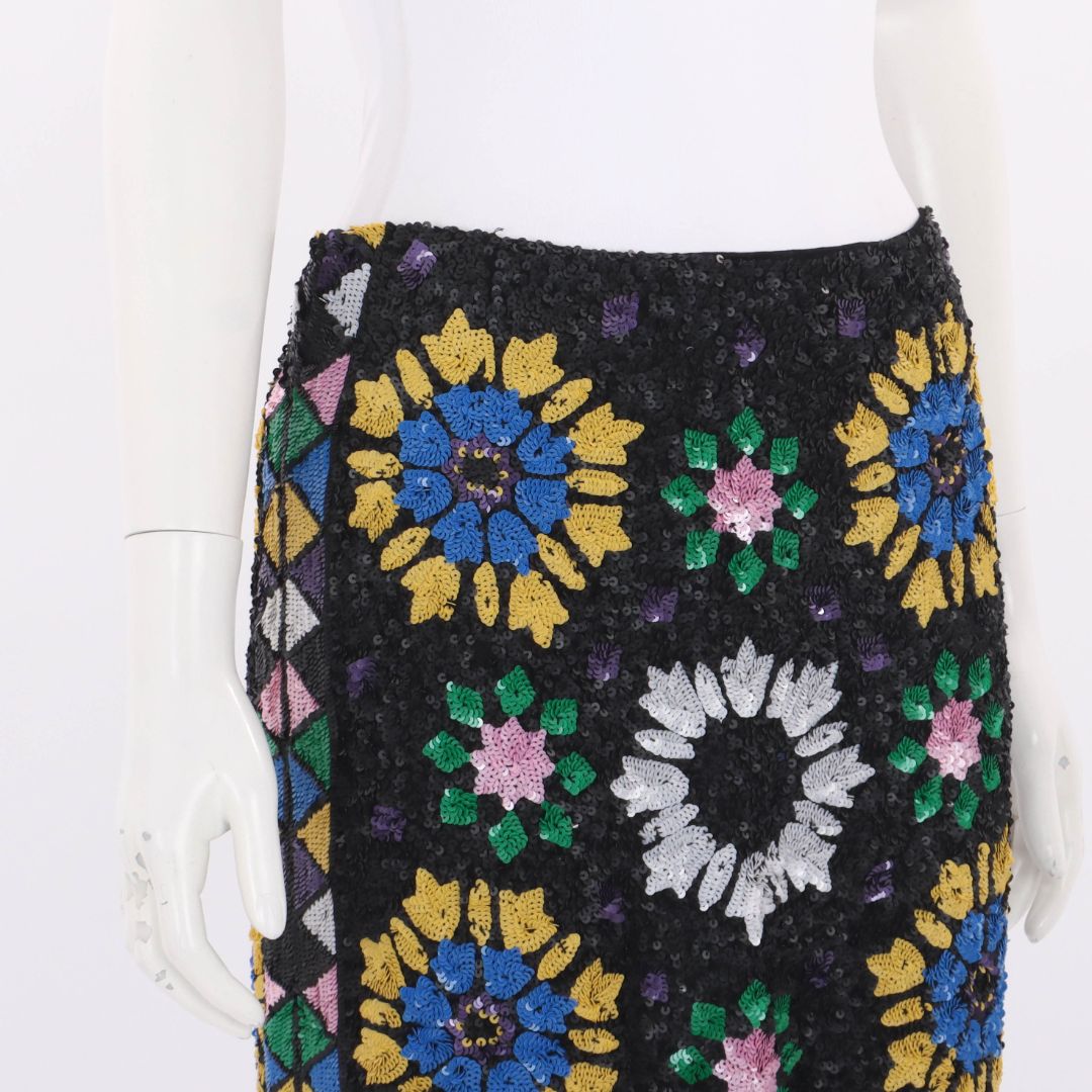 Antik Batik Sequin Skirt Size 38 | AU 10