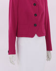 Anna Thomas Wool Blend Textured Jacket Size 12