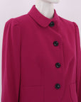Anna Thomas Wool Blend Textured Jacket Size 12
