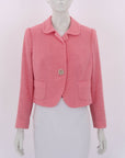 Anna Thomas Boucle Jacket Size 12