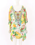Camilla 'There's No Place Like Rio' Round Neck Kaftan O/S