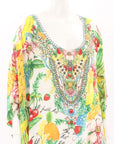 Camilla 'There's No Place Like Rio' Round Neck Kaftan O/S