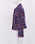 Anna Thomas Floral Textured Jacket Size 14