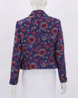 Anna Thomas Floral Textured Jacket Size 14